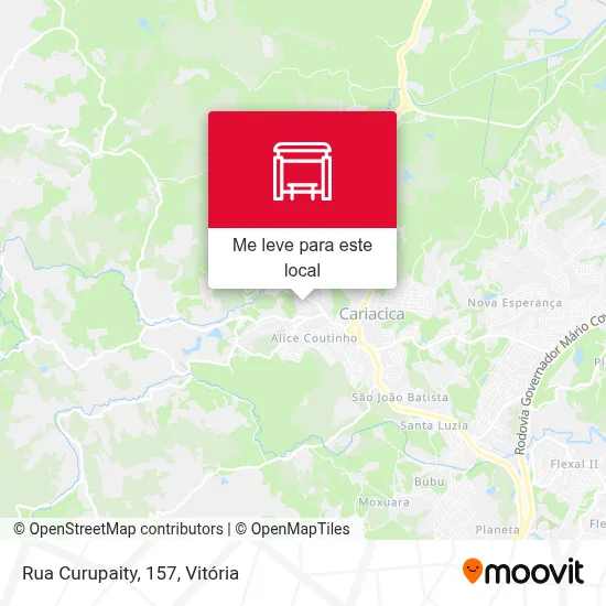 Rua Curupaity, 157 mapa