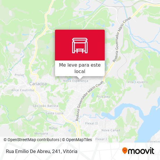 Rua Emilio De Abreu, 241 mapa