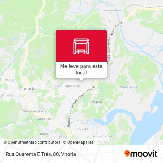 Rua Quarenta E Três, 80 mapa