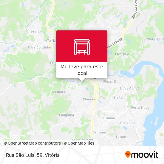 Rua São Luís, 59 mapa