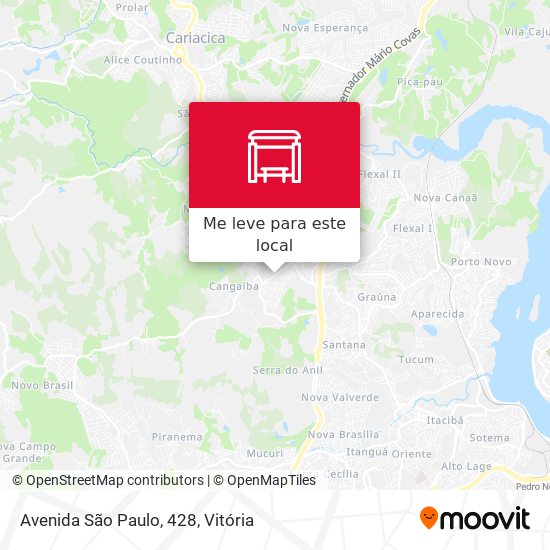 Avenida São Paulo, 428 mapa
