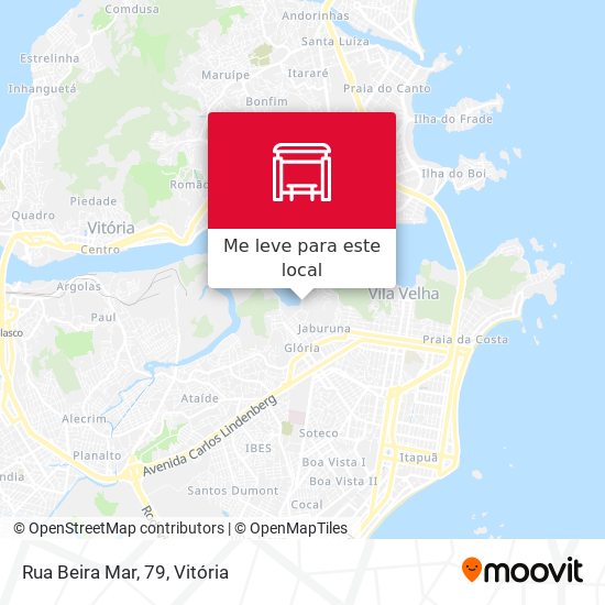 Rua Beira Mar, 79 mapa