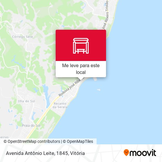 Avenida Antônio Leite, 1845 mapa