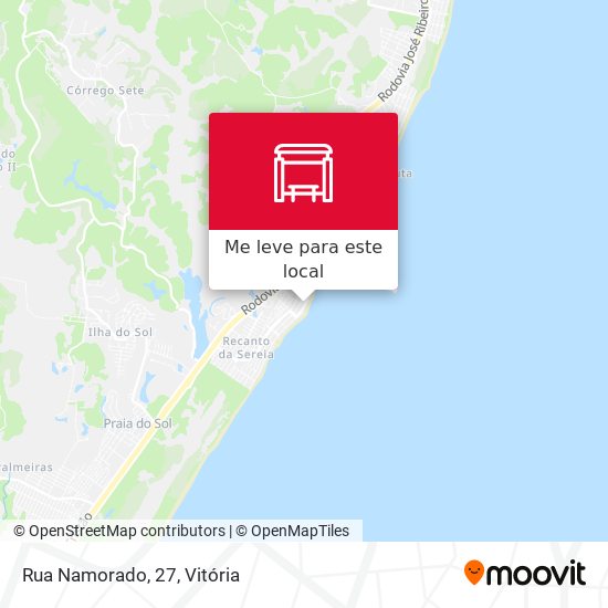 Rua Namorado, 27 mapa