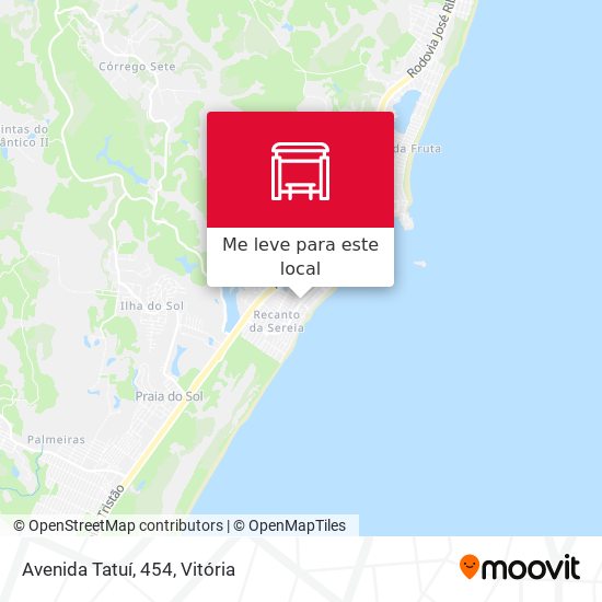 Avenida Tatuí, 454 mapa
