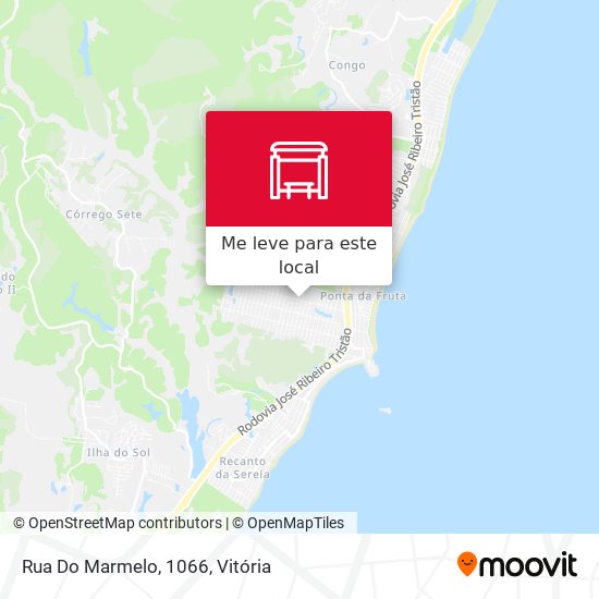 Rua Do Marmelo, 1066 mapa