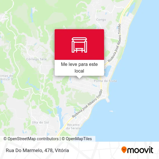 Rua Do Marmelo, 478 mapa