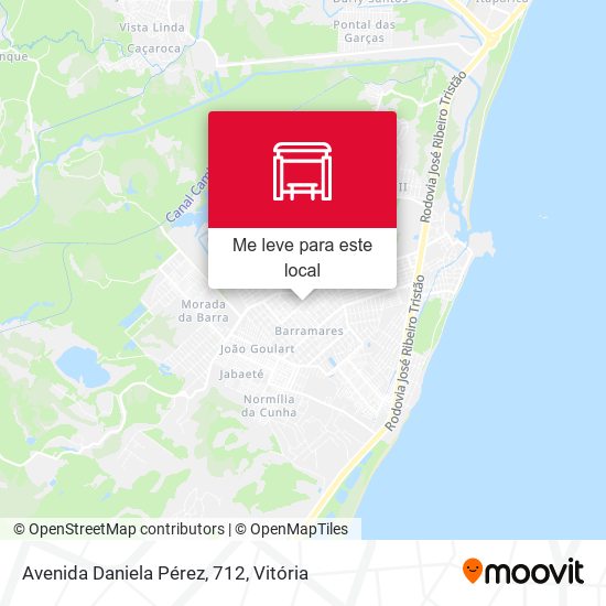 Avenida Daniela Pérez, 712 mapa