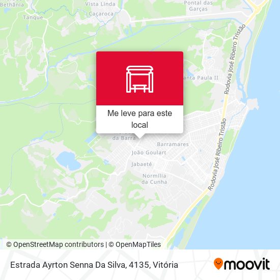 Estrada Ayrton Senna Da Silva, 4135 mapa