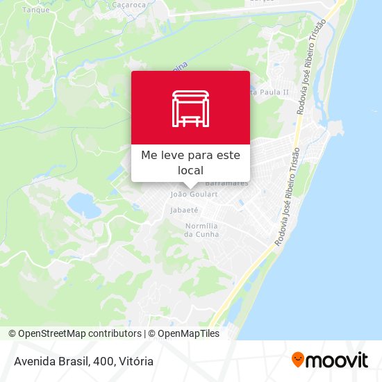 Avenida Brasil, 400 mapa
