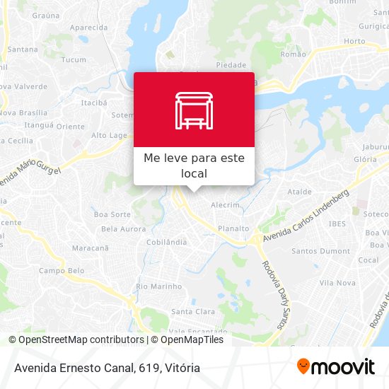 Avenida Ernesto Canal, 619 mapa