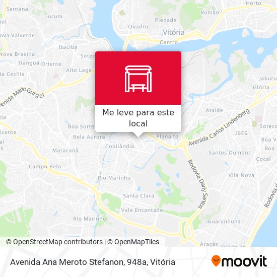 Avenida Ana Meroto Stefanon, 948a mapa