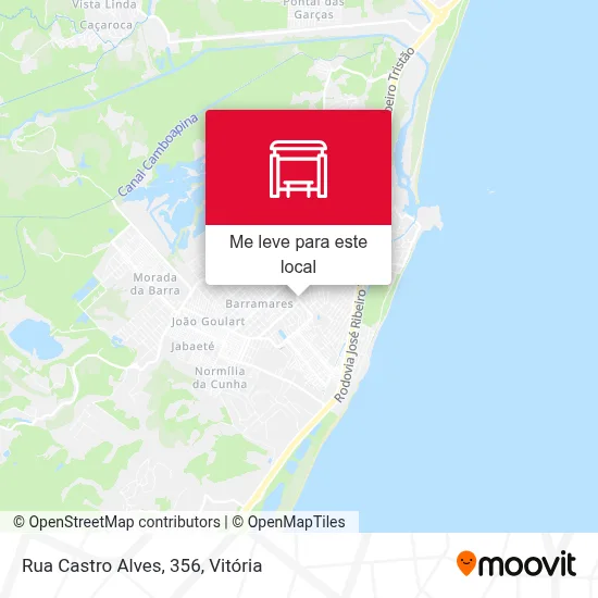 Rua Castro Alves, 356 mapa
