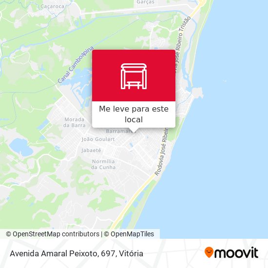 Avenida Amaral Peixoto, 697 mapa