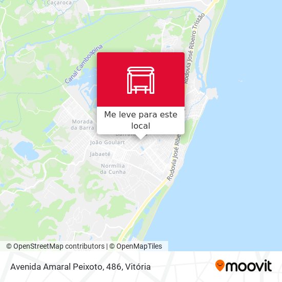 Avenida Amaral Peixoto, 486 mapa