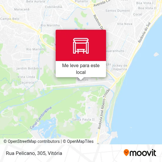 Rua Pelicano, 305 mapa