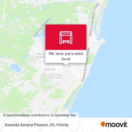Avenida Amaral Peixoto, 05 mapa