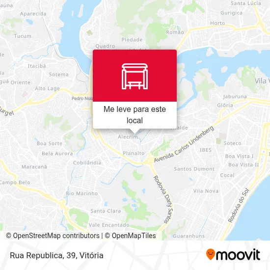 Rua Republica, 39 mapa
