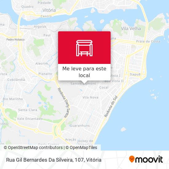 Rua Gil Bernardes Da Silveira, 107 mapa