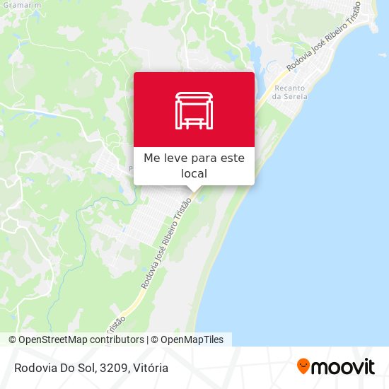 Rodovia Do Sol, 3209 mapa
