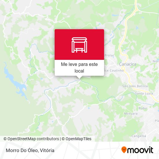 Morro Do Óleo mapa