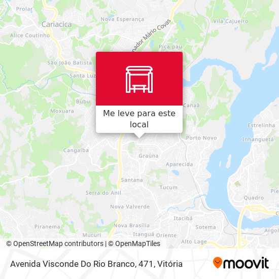 Avenida Visconde Do Rio Branco, 471 mapa