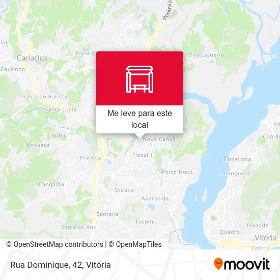 Rua Dominique, 42 mapa