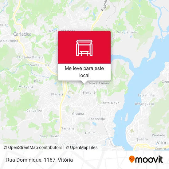 Rua Dominique, 1167 mapa