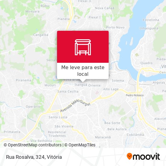 Rua Rosalva, 324 mapa