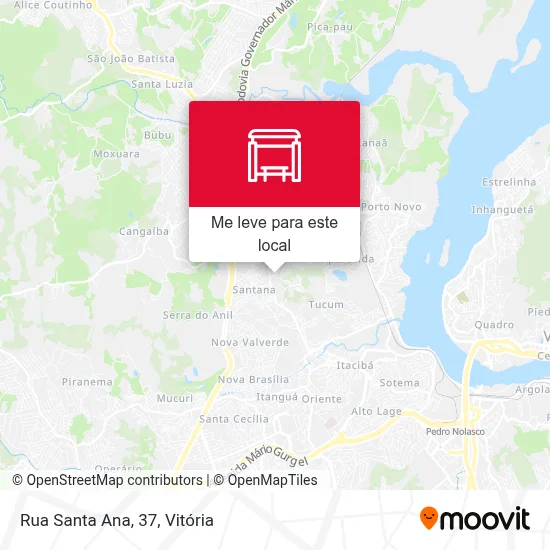 Rua Santa Ana, 37 mapa
