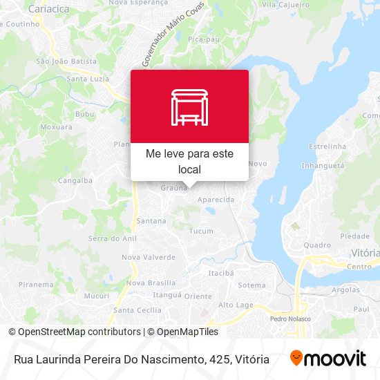 Rua Laurinda Pereira Do Nascimento, 425 mapa