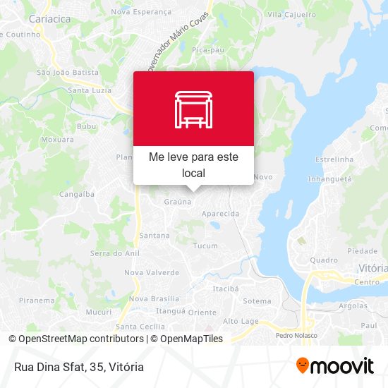 Rua Dina Sfat, 35 mapa