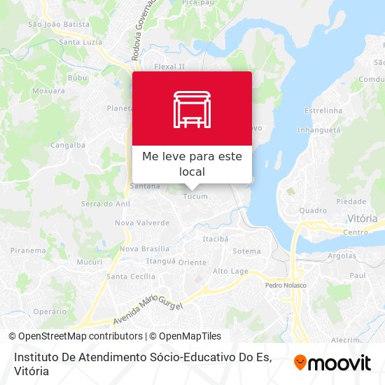 Instituto De Atendimento Sócio-Educativo Do Es mapa
