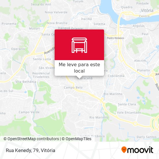Rua Kenedy, 79 mapa