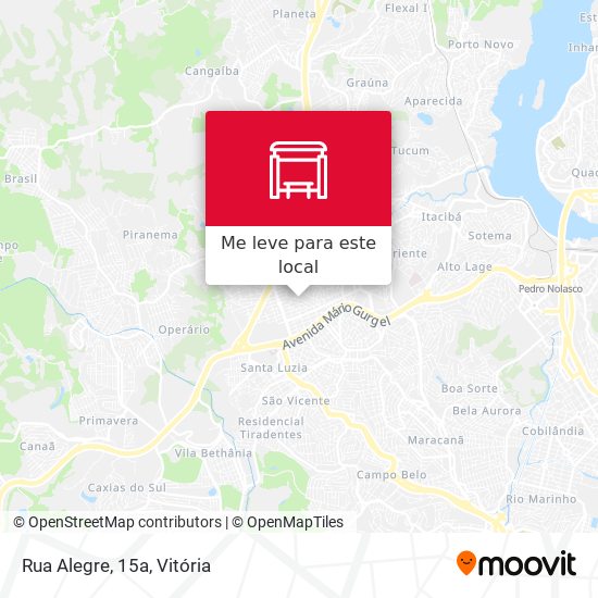 Rua Alegre, 15a mapa