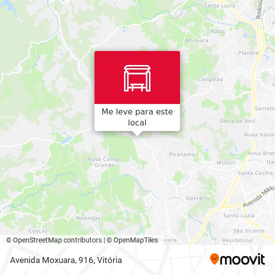 Avenida Moxuara, 916 mapa