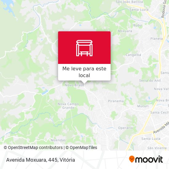 Avenida Moxuara, 445 mapa