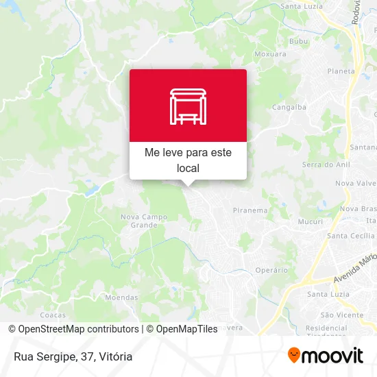 Rua Sergipe, 37 mapa