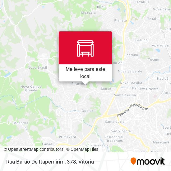 Rua Barão De Itapemirim, 378 mapa