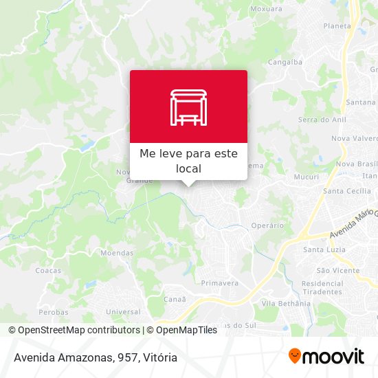 Avenida Amazonas, 957 mapa