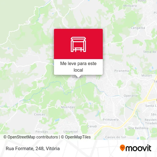 Rua Formate, 248 mapa