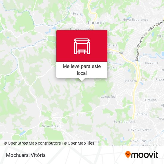 Mochuara mapa