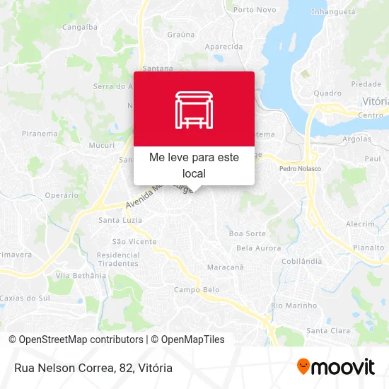 Rua Nelson Correa, 82 mapa