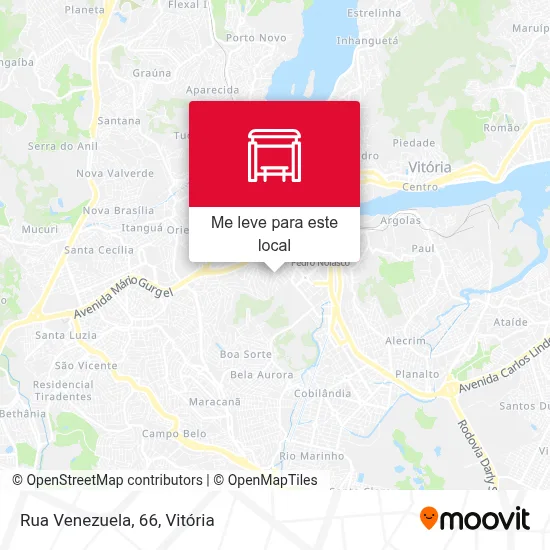 Rua Venezuela, 66 mapa