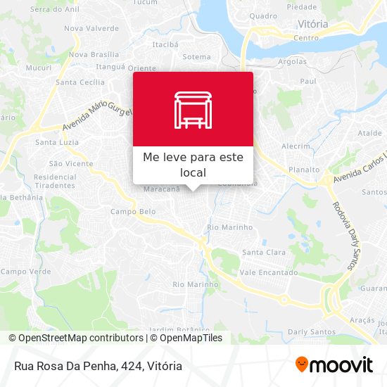 Rua Rosa Da Penha, 424 mapa