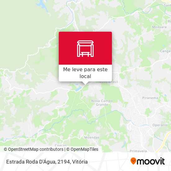 Estrada Roda D'Água, 2194 mapa