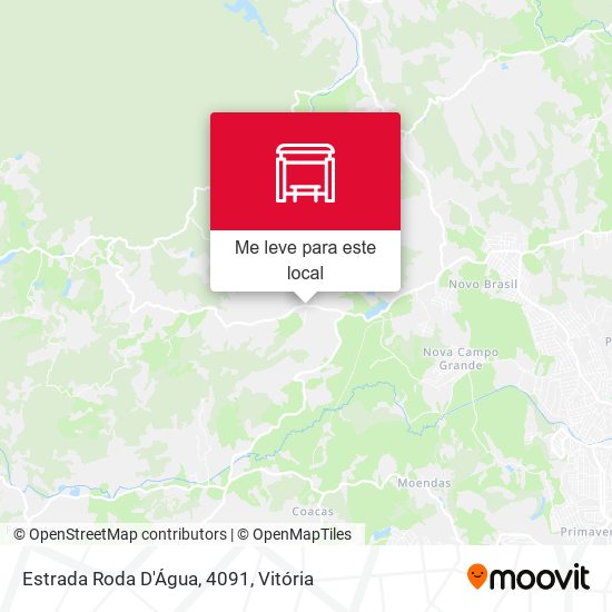 Estrada Roda D'Água, 4091 mapa