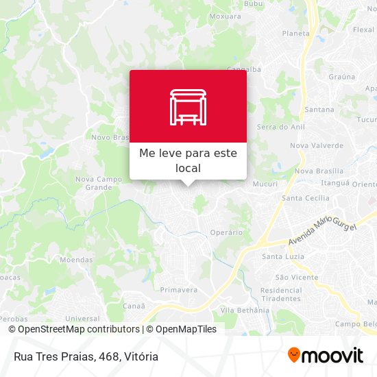 Rua Tres Praias, 468 mapa
