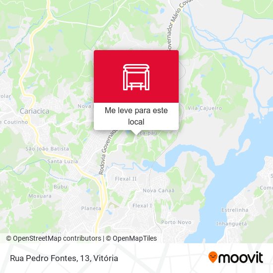 Rua Pedro Fontes, 13 mapa