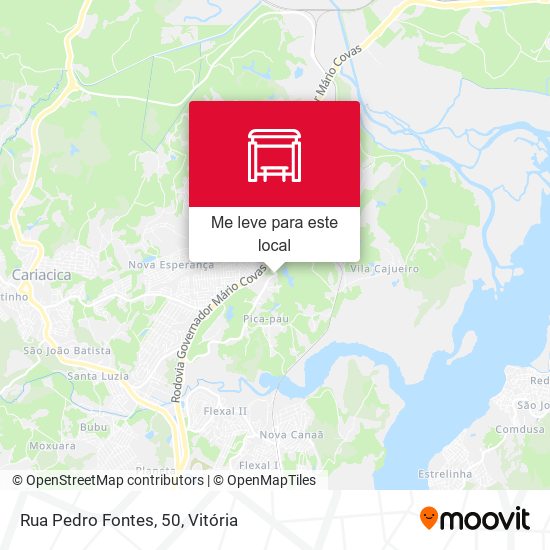 Rua Pedro Fontes, 50 mapa